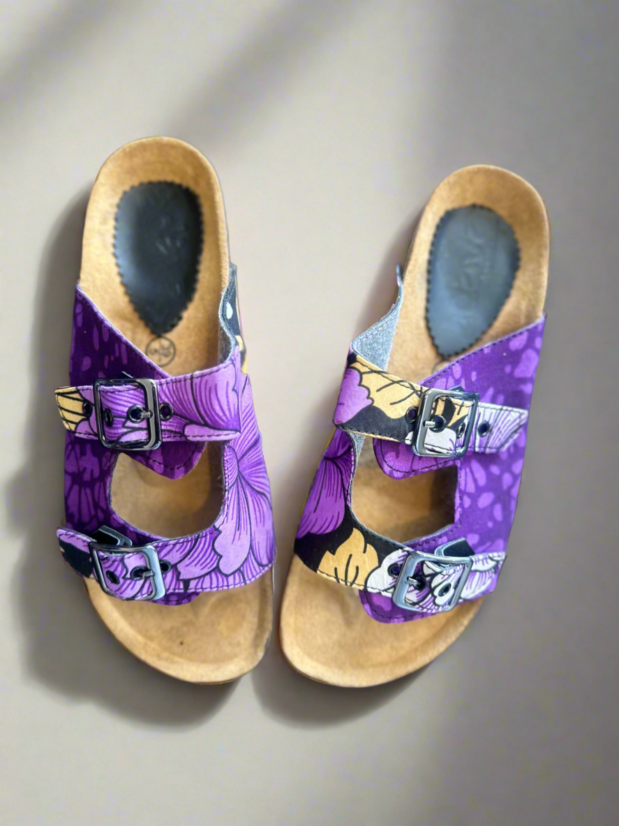 Purple Flowery Sliders