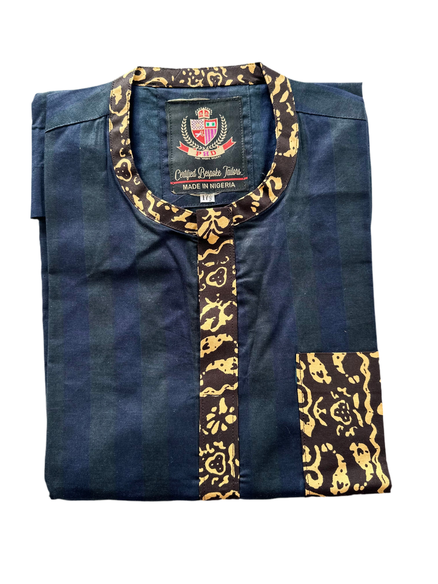 Black Ankara Shirt
