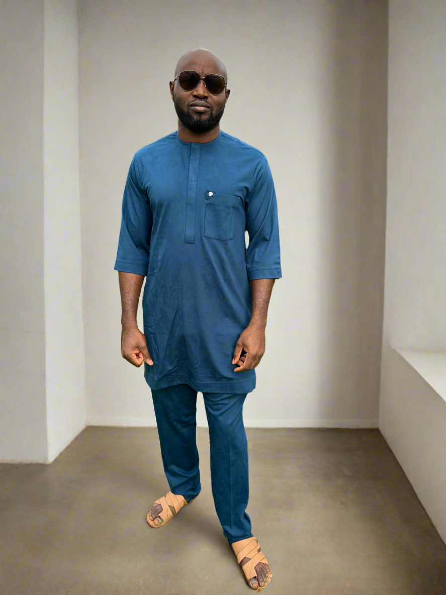 Teal Kaftan