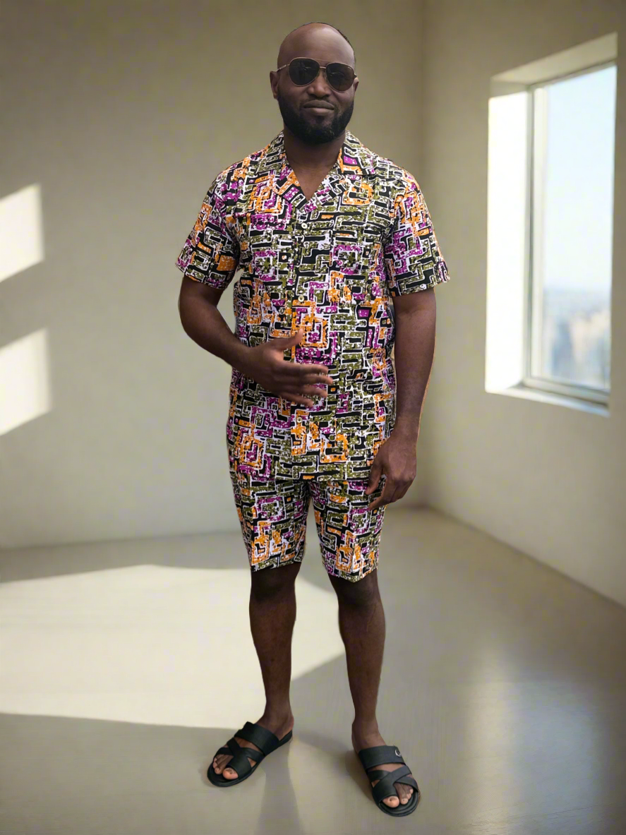 Bright Ankara Outfit