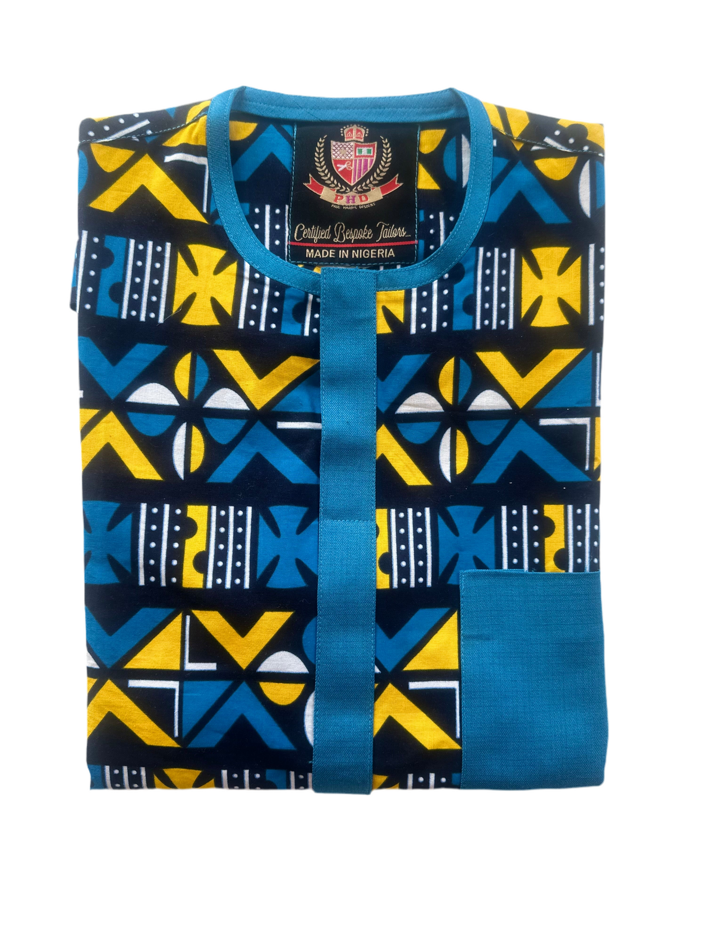 Bluesy Ankara Shirt