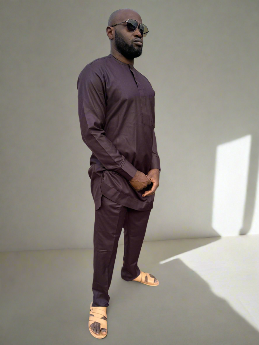 Maroon Kaftan