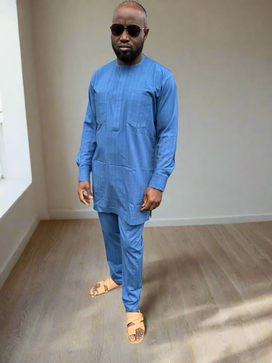 Light Blue Kaftan