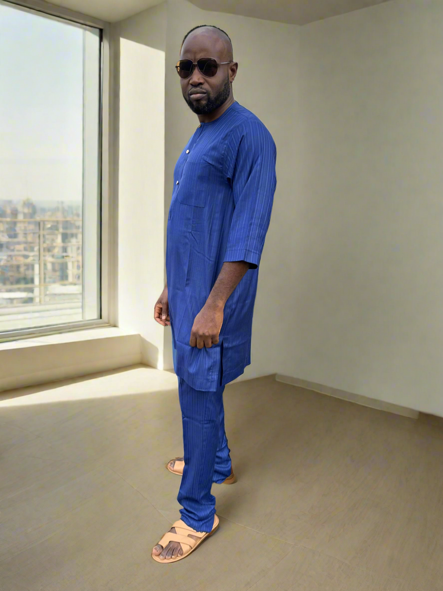 Deep Blue Kaftan