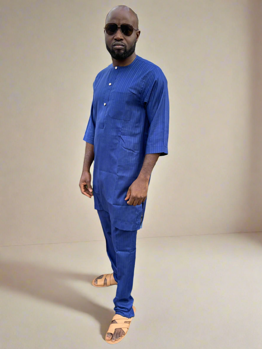 Deep Blue Kaftan