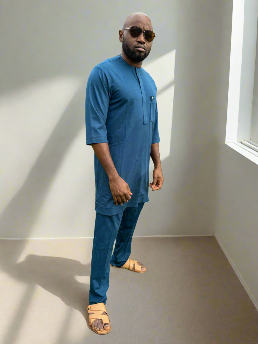 Teal Kaftan