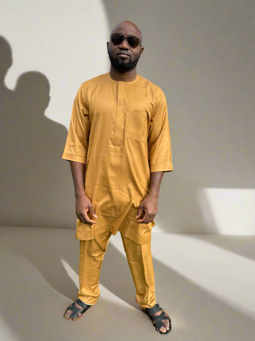 Desert Yellow Kaftan
