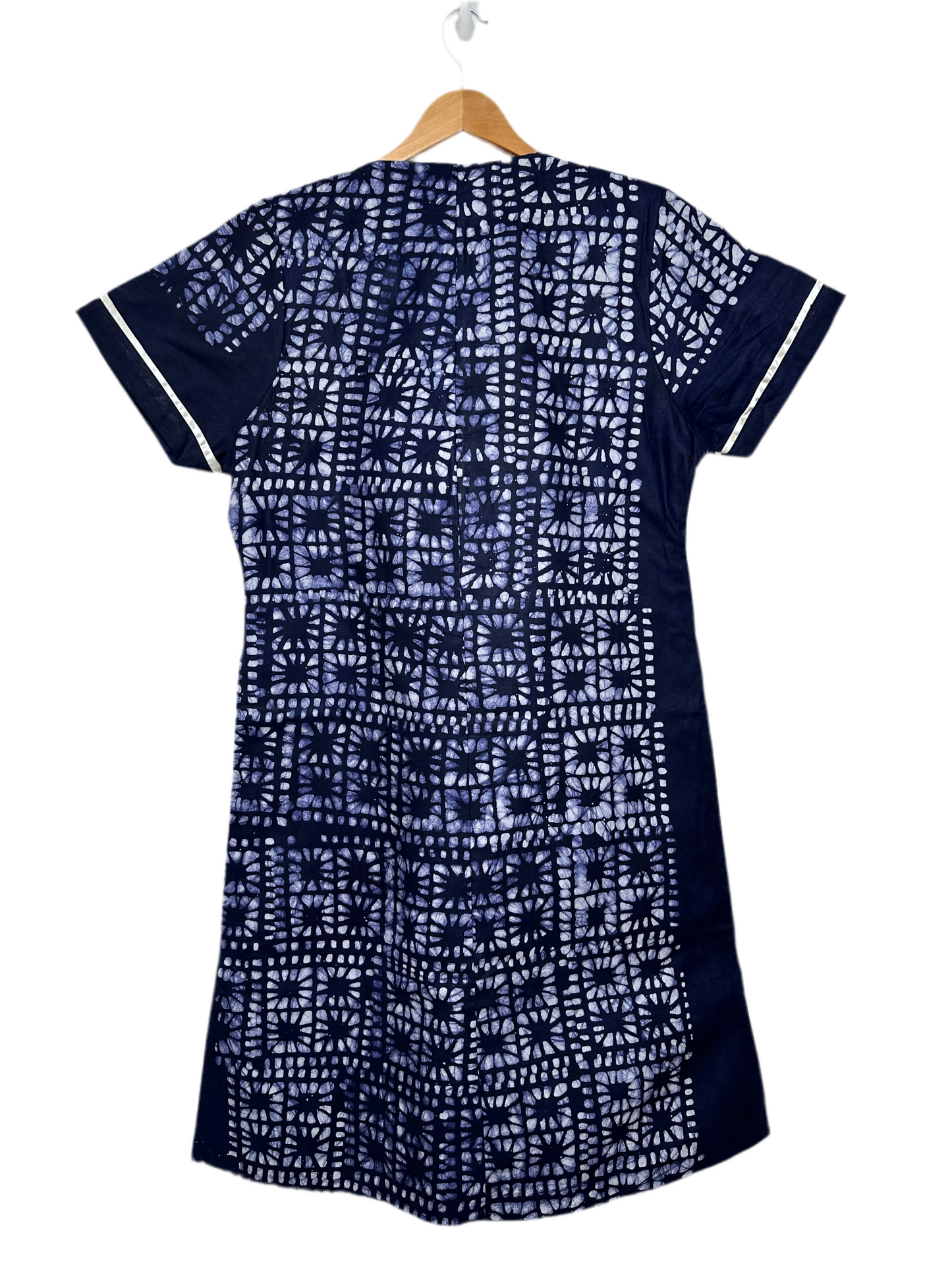 Blue Adire Dress