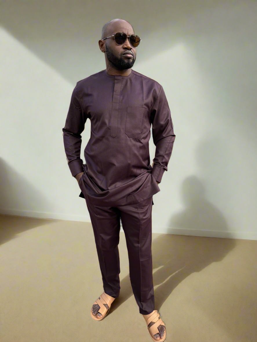 Maroon Kaftan