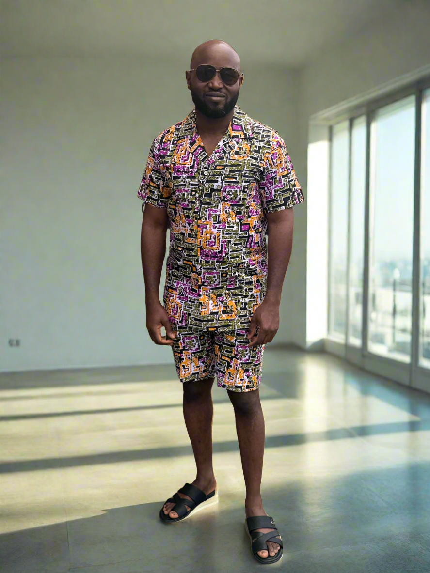 Bright Ankara Outfit