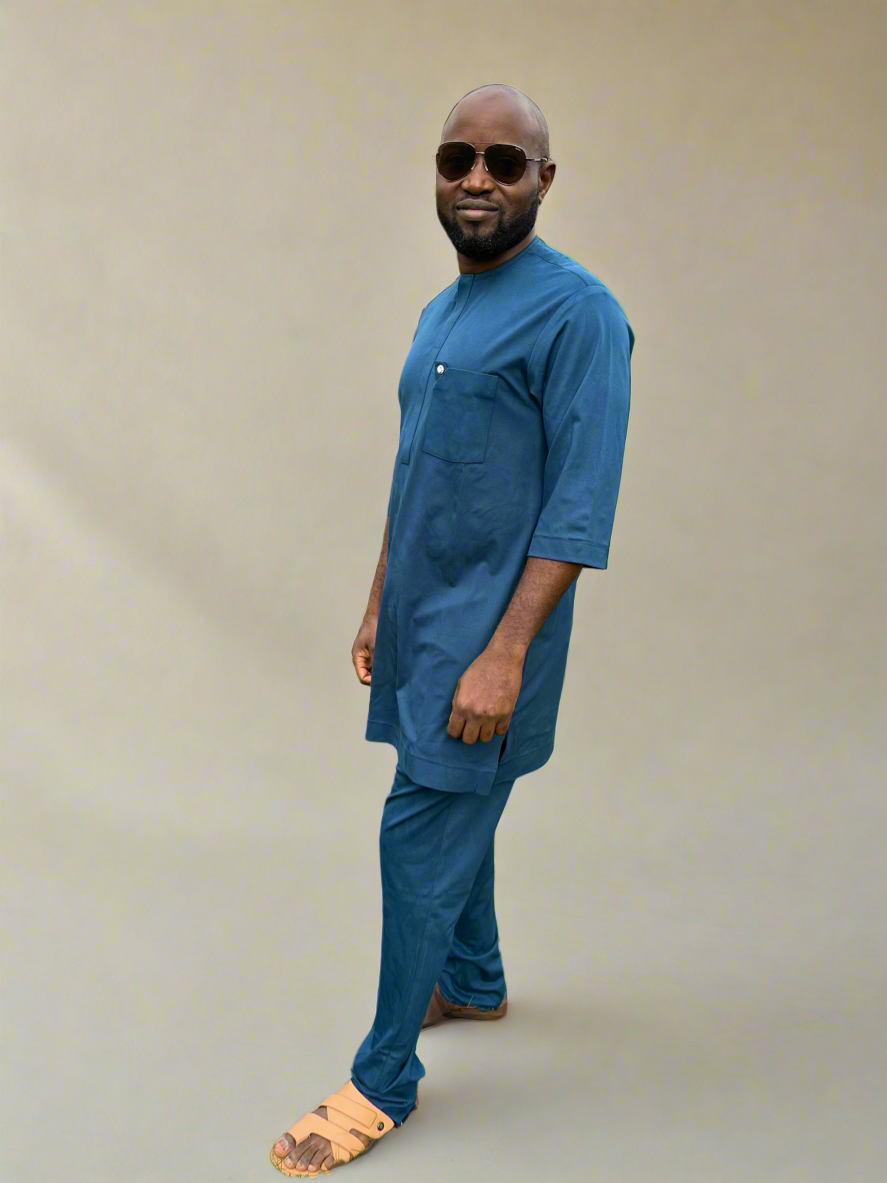 Teal Kaftan
