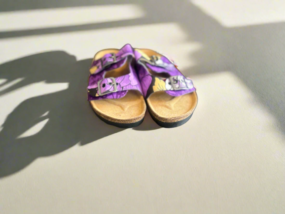 Purple Flowery Sliders