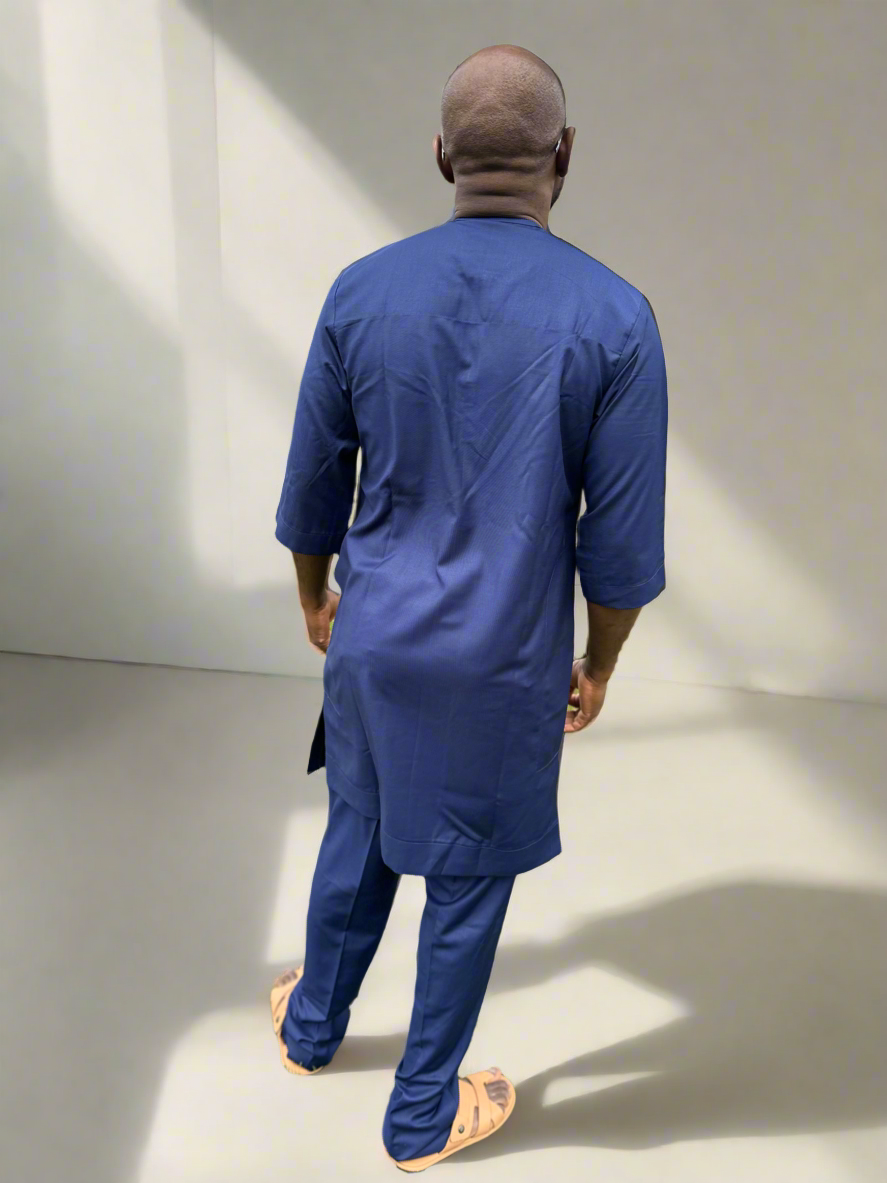 Navy Blue Kaftan