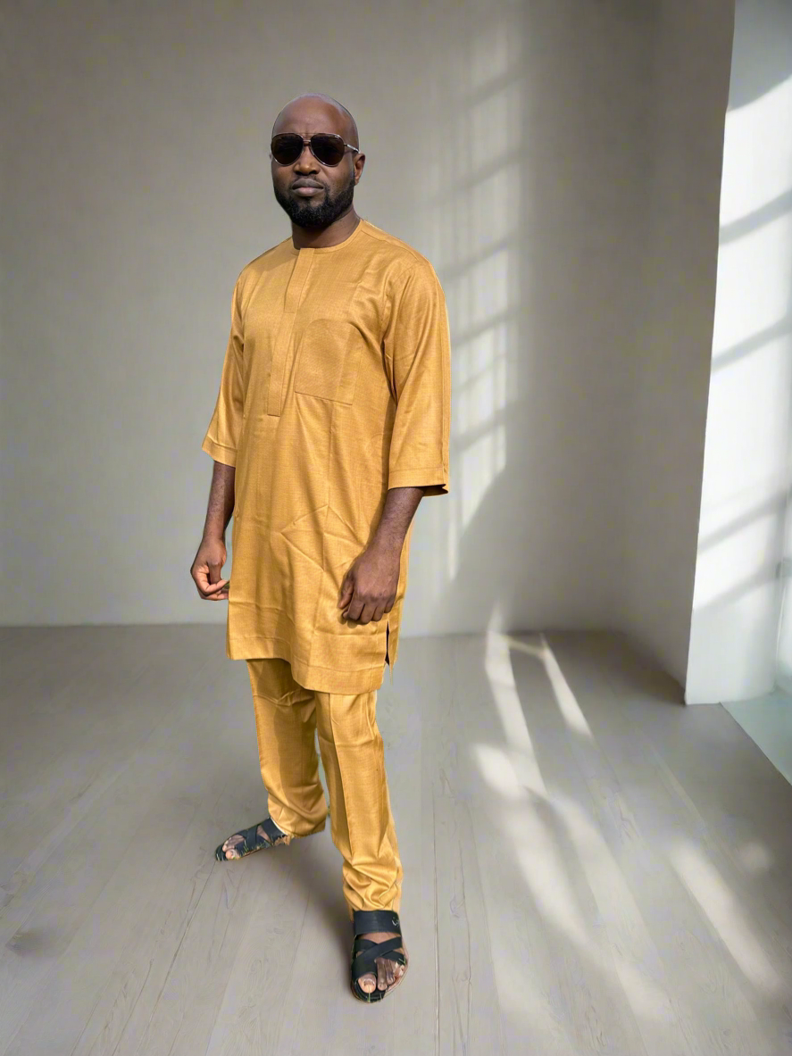 Desert Yellow Kaftan