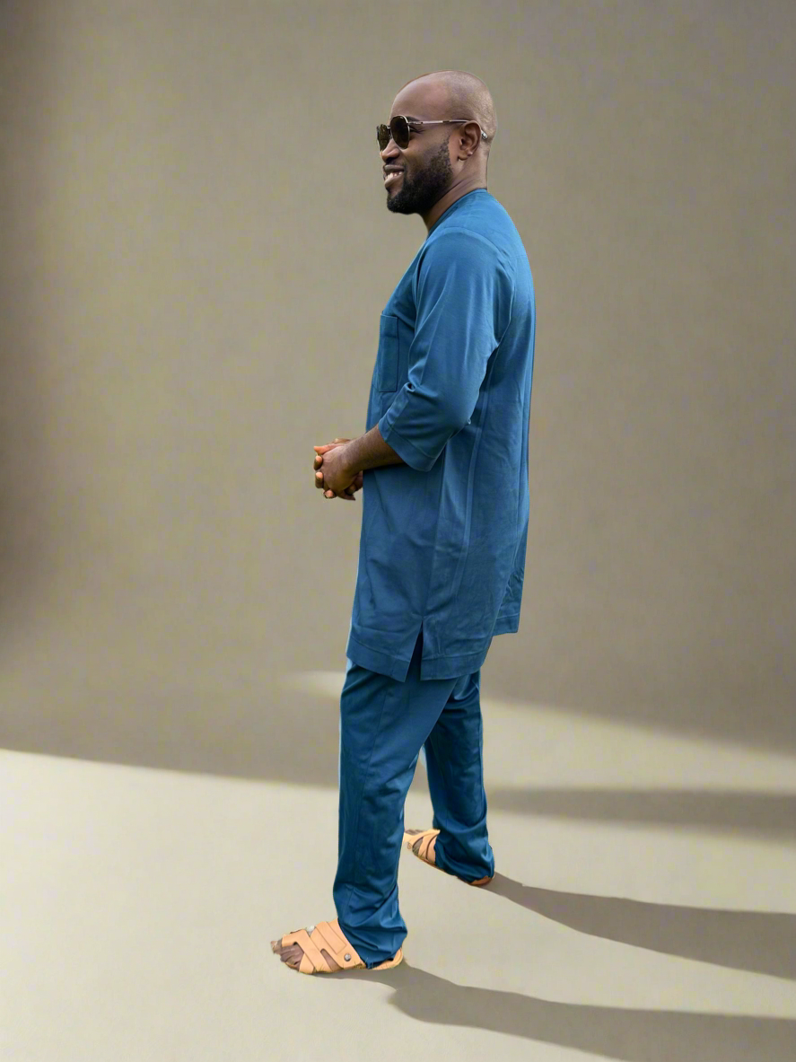 Teal Kaftan