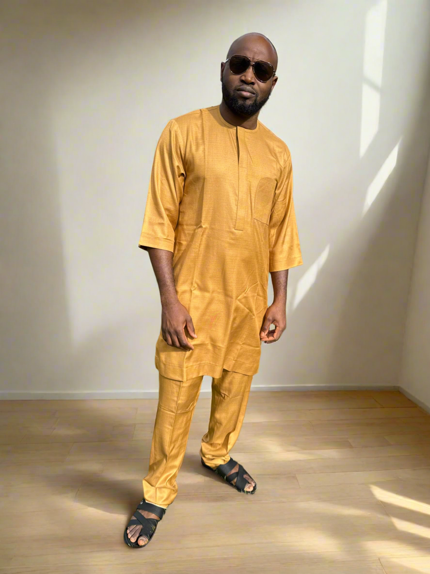 Desert Yellow Kaftan