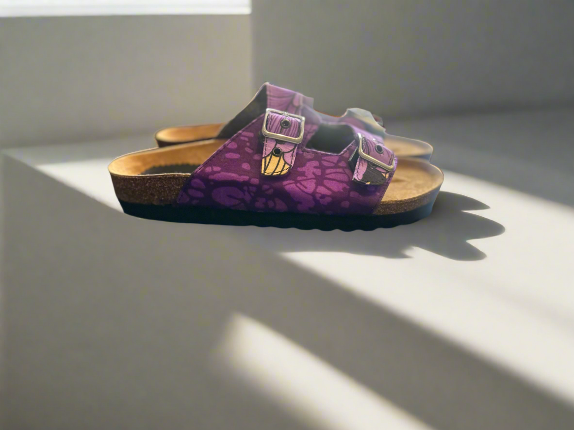 Purple Flowery Sliders