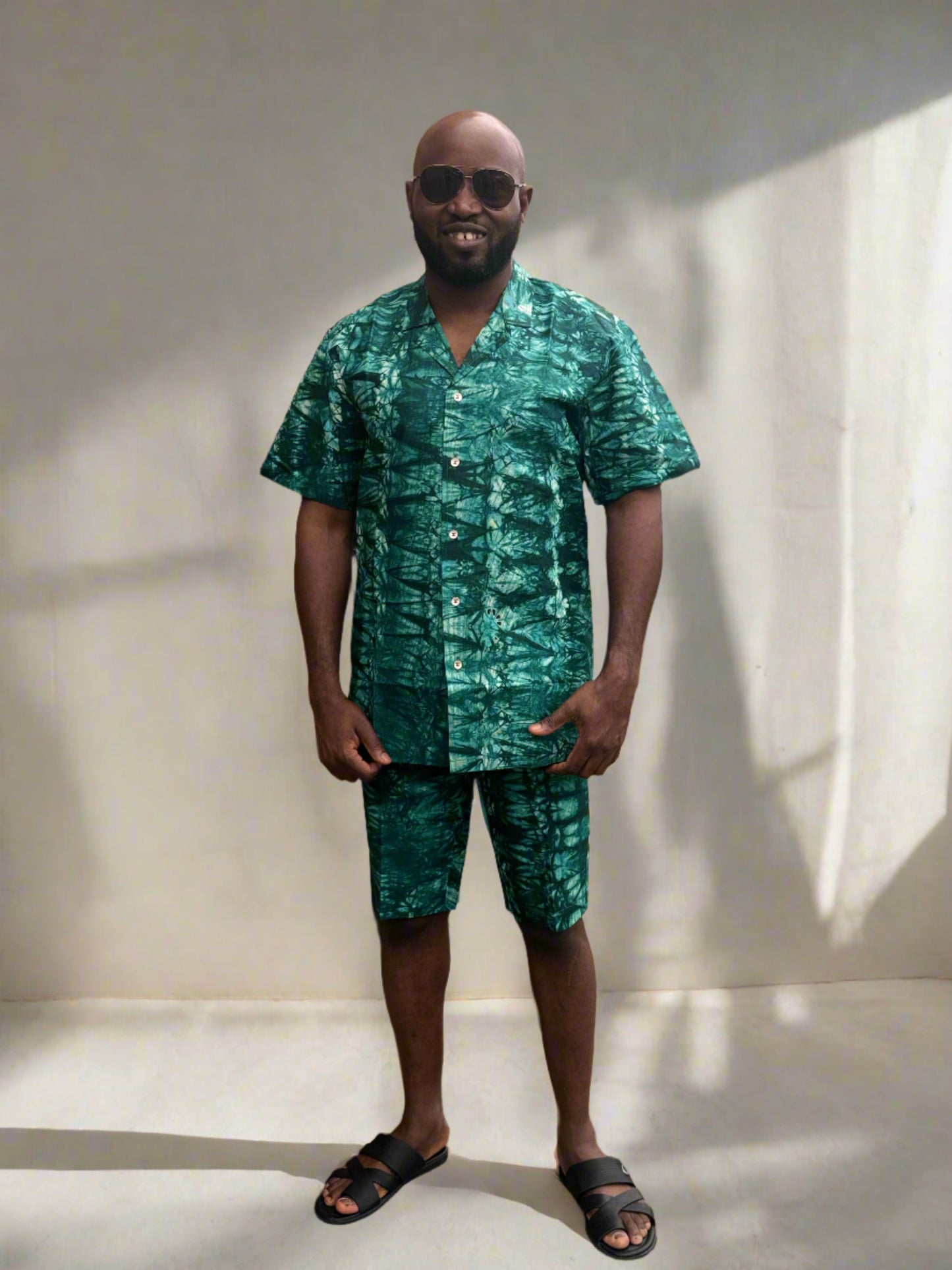 Lush Green Adire Outfit
