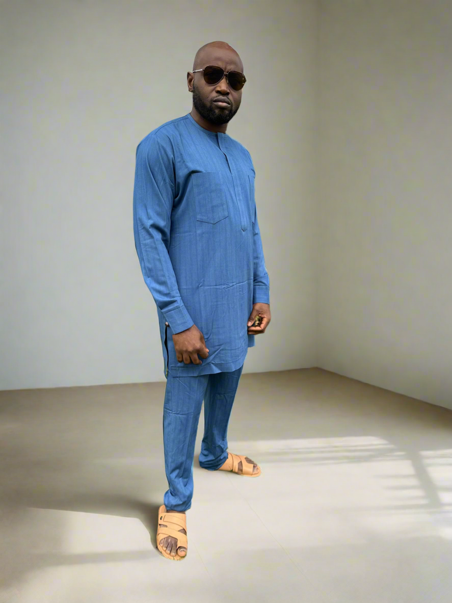 Light Blue Kaftan