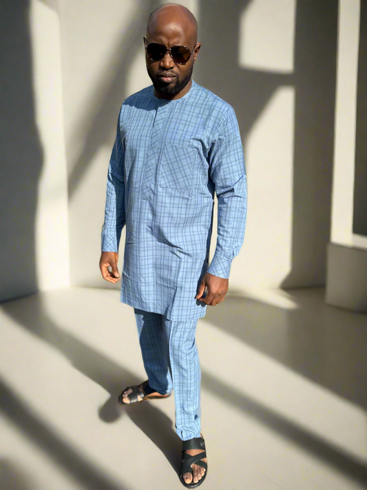 Sky Blue Kaftan