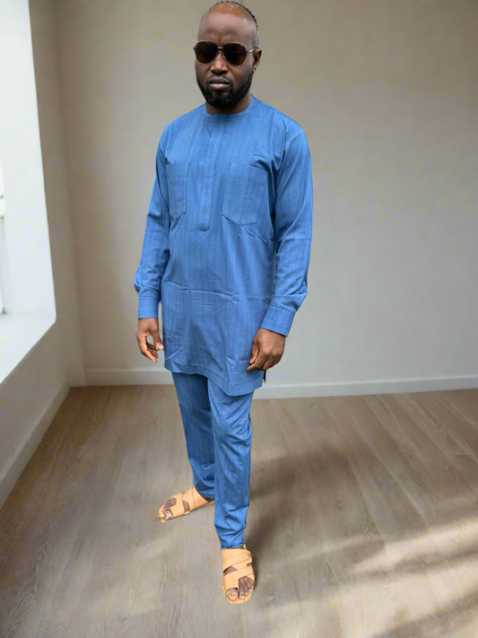 Light Blue Kaftan