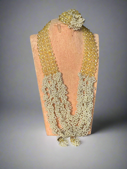 Crystal Beads Jewellery Set