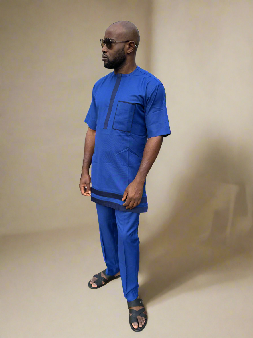 Deep Blue Kaftan