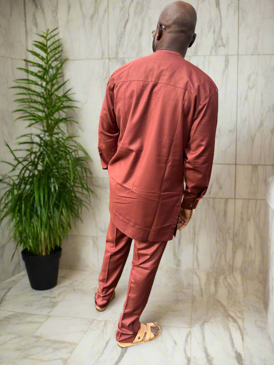 Burnt Orange Kaftan