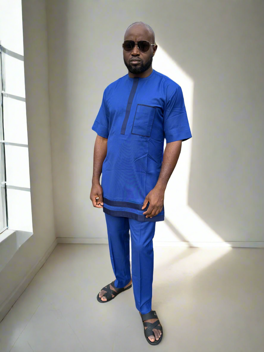 Deep Blue Kaftan