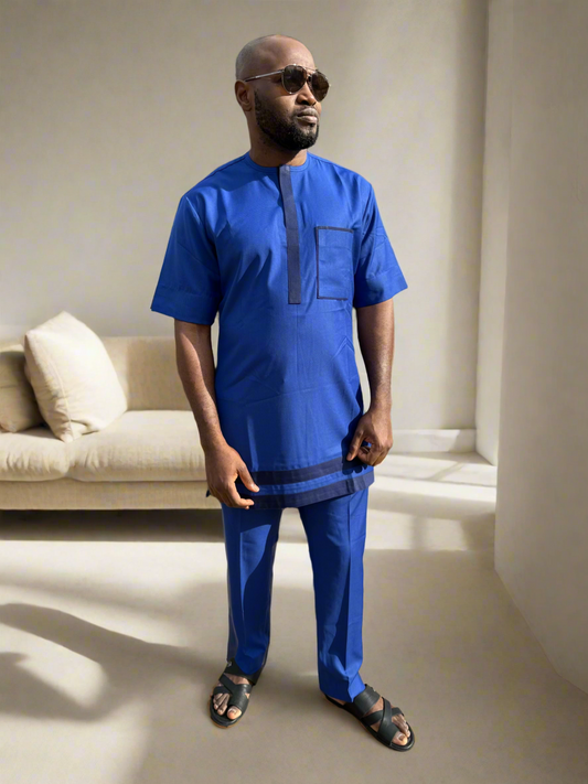 Deep Blue Kaftan