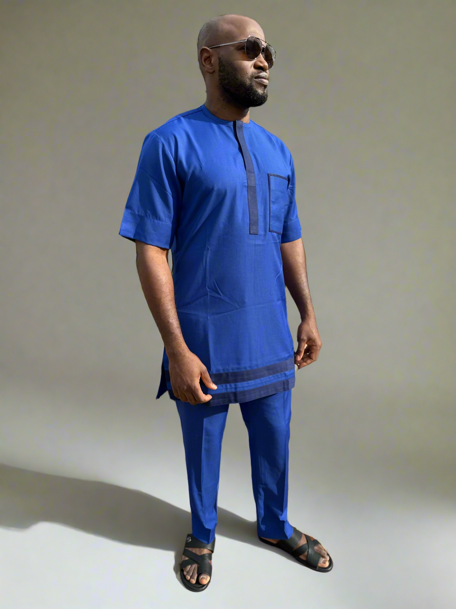 Deep Blue Kaftan