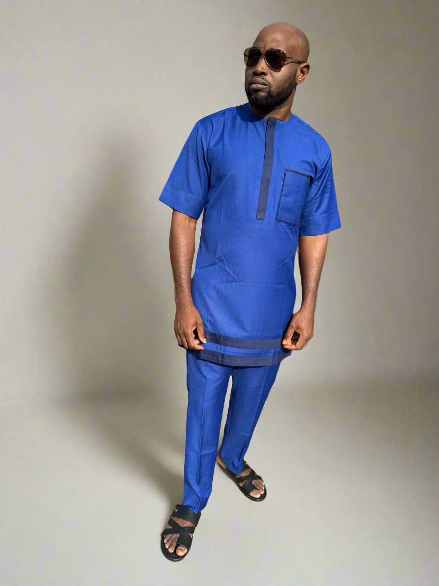 Deep Blue Kaftan