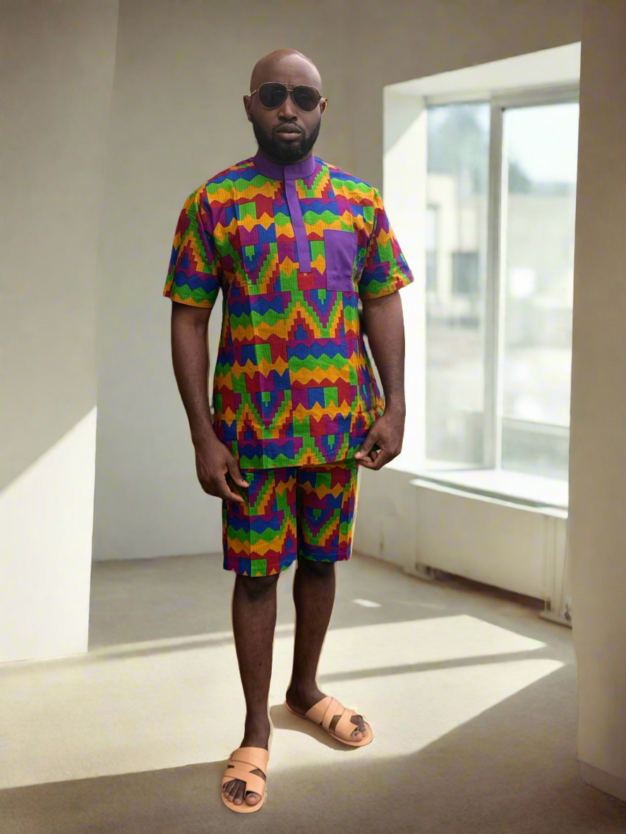 Kente Ankara Outfit